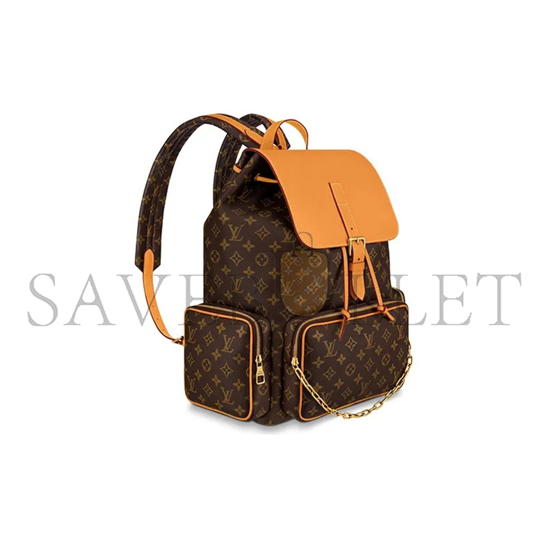 LOUIS VUITTON MASTER MONOGRAM TRIO BACKPACK M44658 (44*32*18cm)